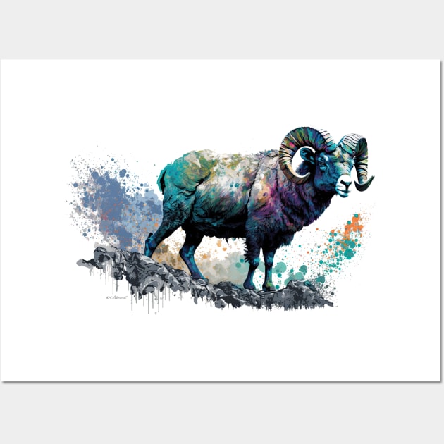 Bighorn Sheep Wall Art by Urban Archeology Shop Gallery